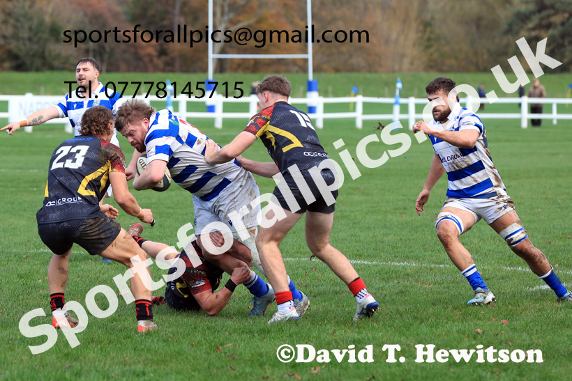 Tynedale v Hull, Saurday, November 8th, 2025. Photo: David T. Hewitson/Sports for All Pics